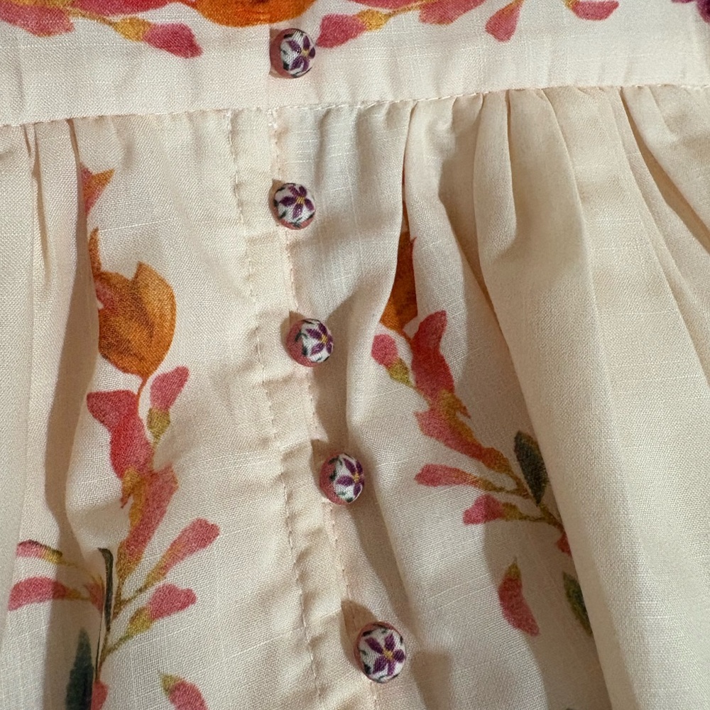 Designer Style floral mini dress EUC XS/S - Picture 8 of 11